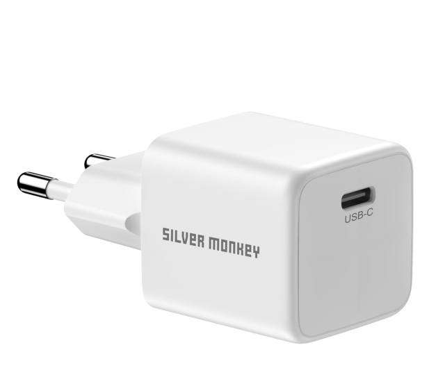 Silver Monkey Ładowarka GaN Core Uno 30W Biała - 1417242 - zdjęcie 8